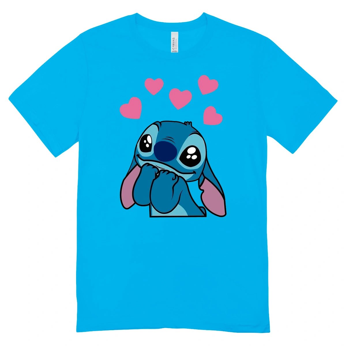 Camisa Feminina Baby Look Stitch in Love - RecordeOnLine