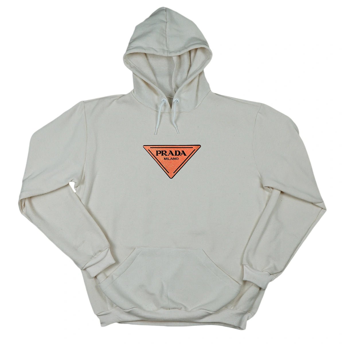 Blusa Moletom Prada Milano Triangle Com Capuz Premium - RecordeOnLine