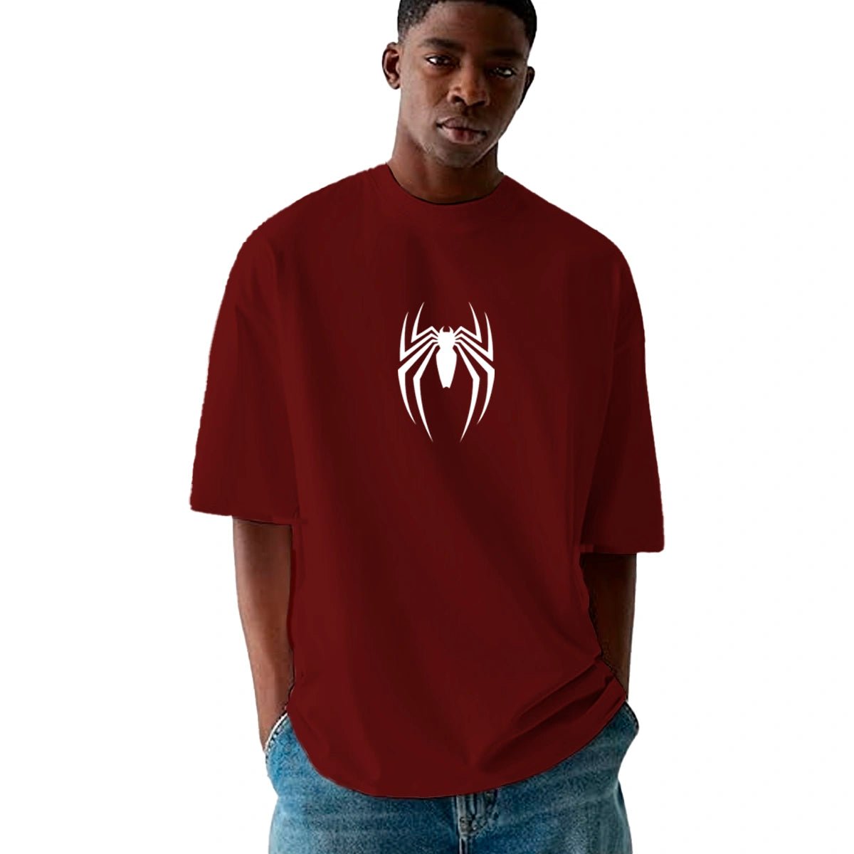 Camiseta Masculina Oversized Homem Aranha - RecordeOnLine