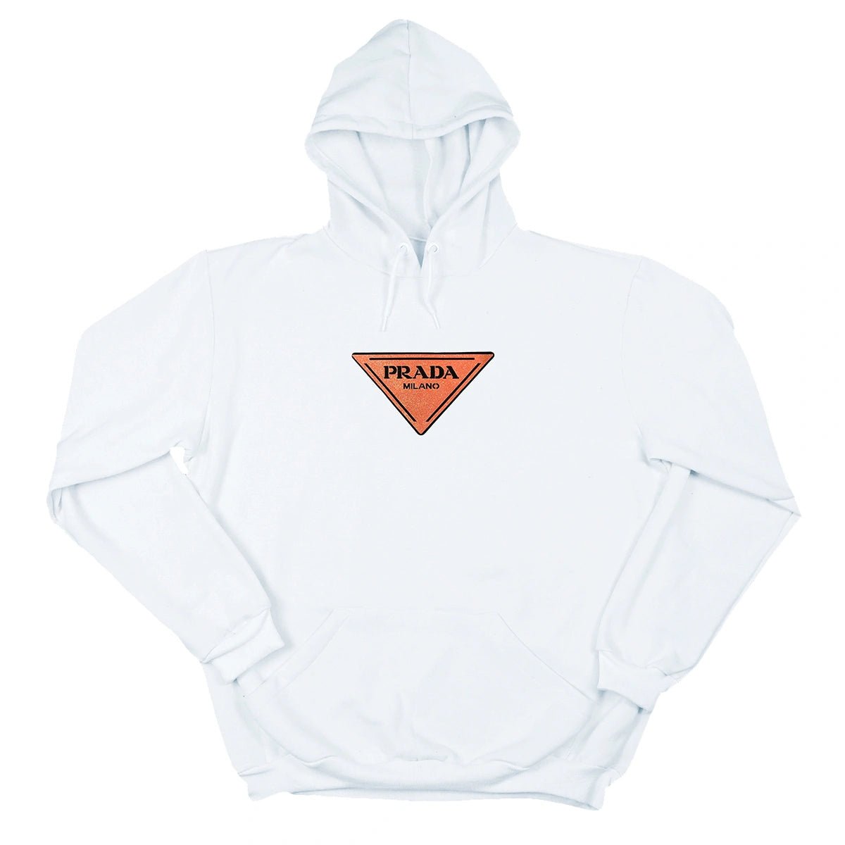 Blusa Moletom Prada Milano Triangle Com Capuz Premium - RecordeOnLine