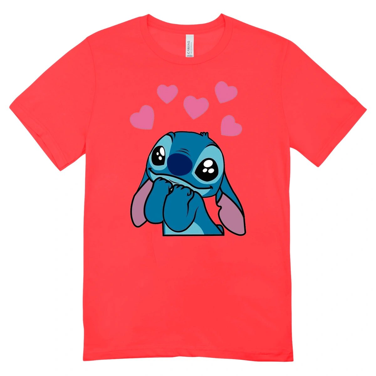 Camisa Feminina Baby Look Stitch in Love - RecordeOnLine