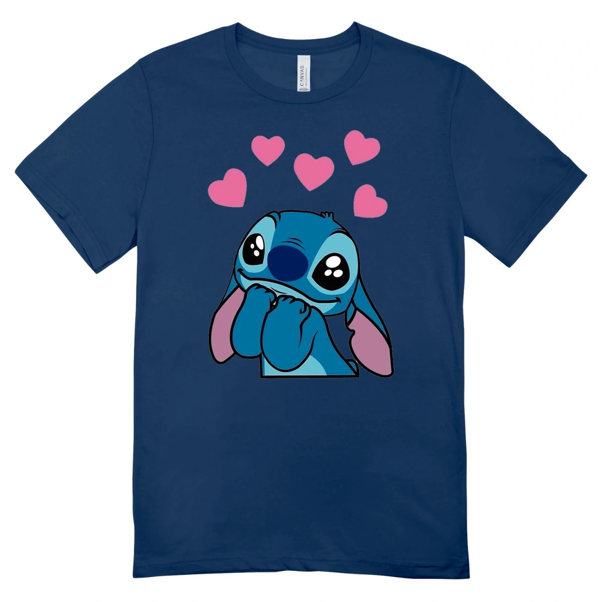Camisa Feminina Baby Look Stitch in Love - RecordeOnLine