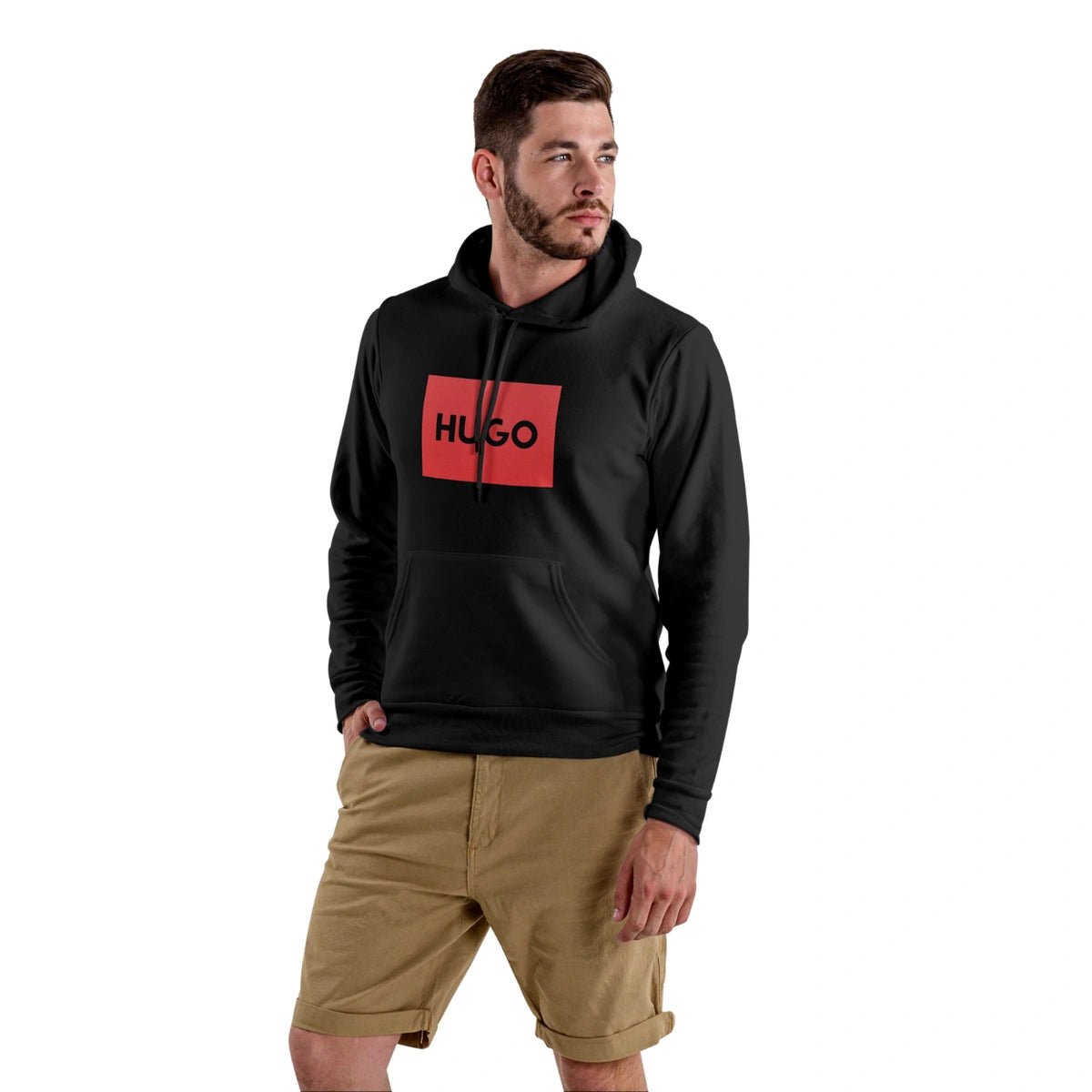 Blusa Moletom Hugo Boss Red com Capuz - RecordeOnLine