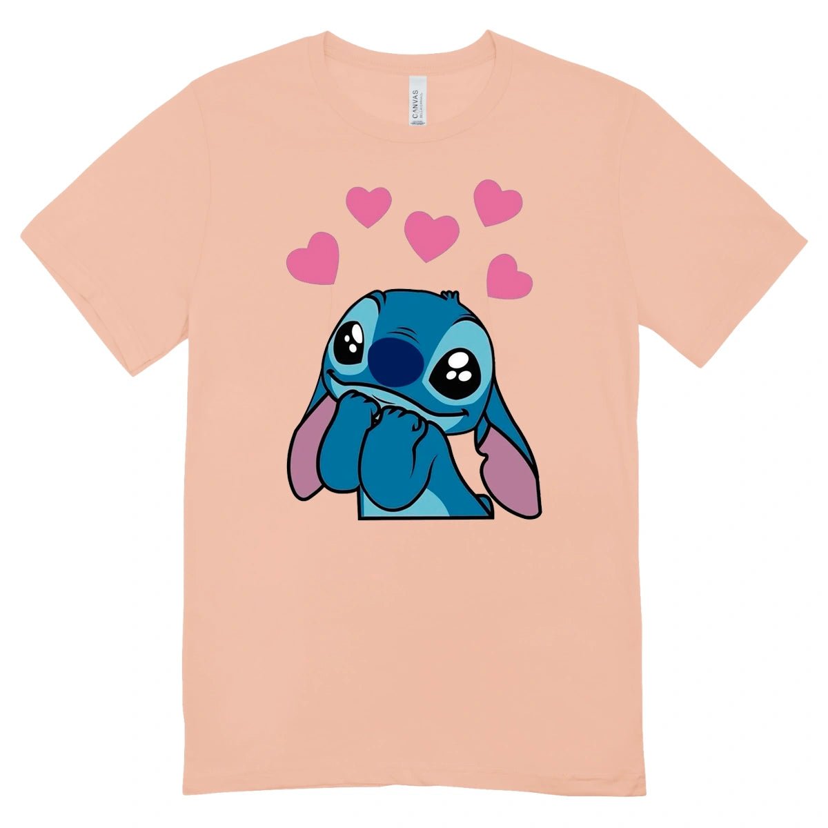 Camisa Feminina Baby Look Stitch in Love - RecordeOnLine