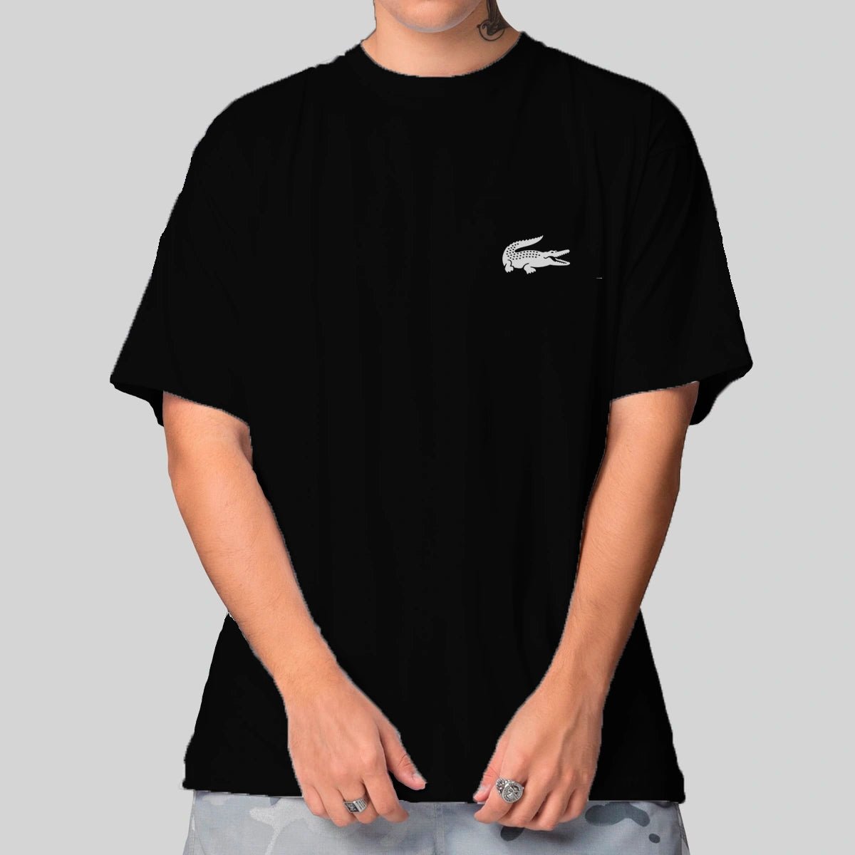 Camiseta Masculina Oversized Lacoste - RecordeOnLine